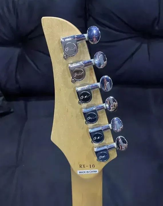 Kit Guitarra Condor RX-10 elétrica Stratocaster Azul com Cubo, Cabo e Capa - Foto 3