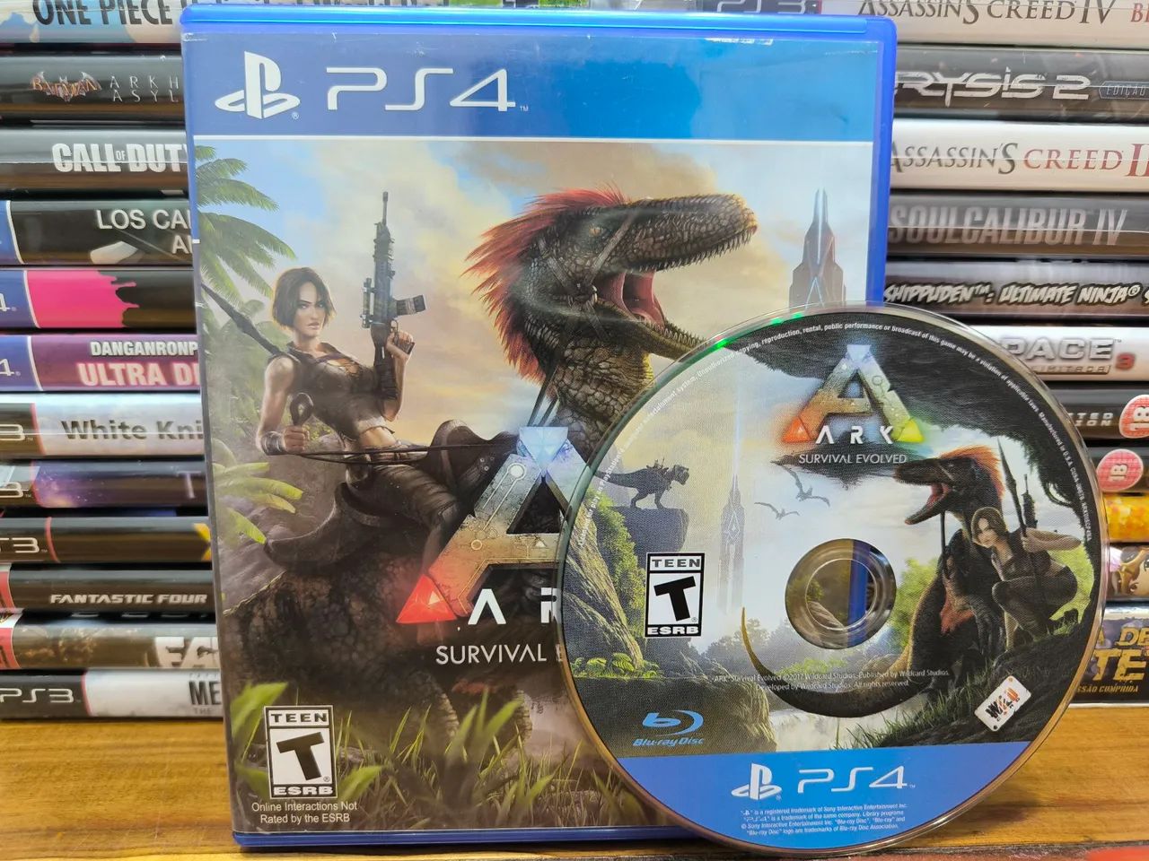 Jogo Ps4 Ark Survival Evolved