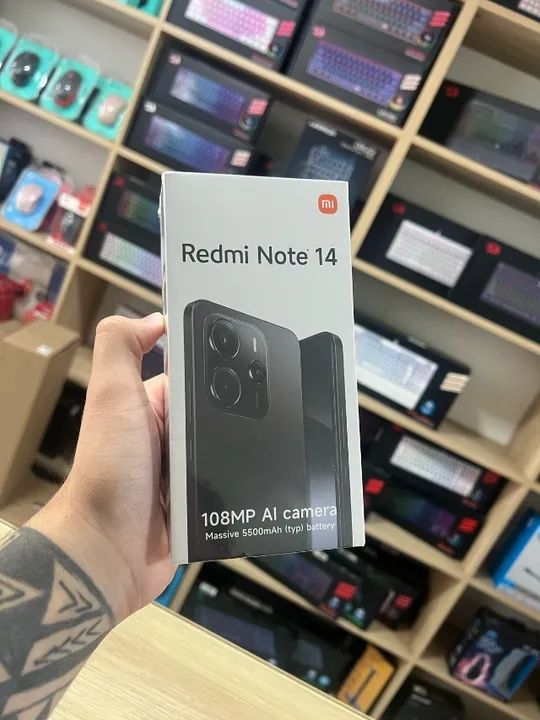 Xiaomi Redmi Note 14 256gb/8gbRAM || Até 12x sem juros || Loja Física