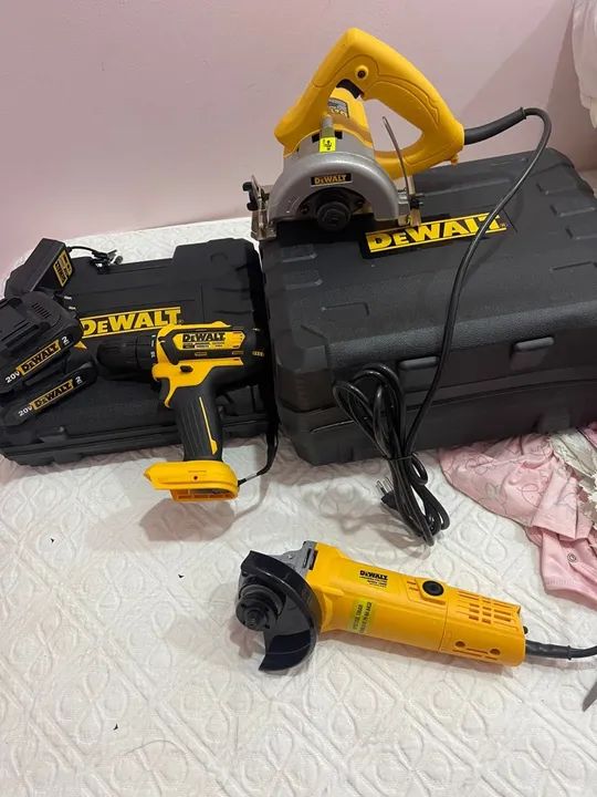 03 Máquinas Dewalt Zeradas Entrego 