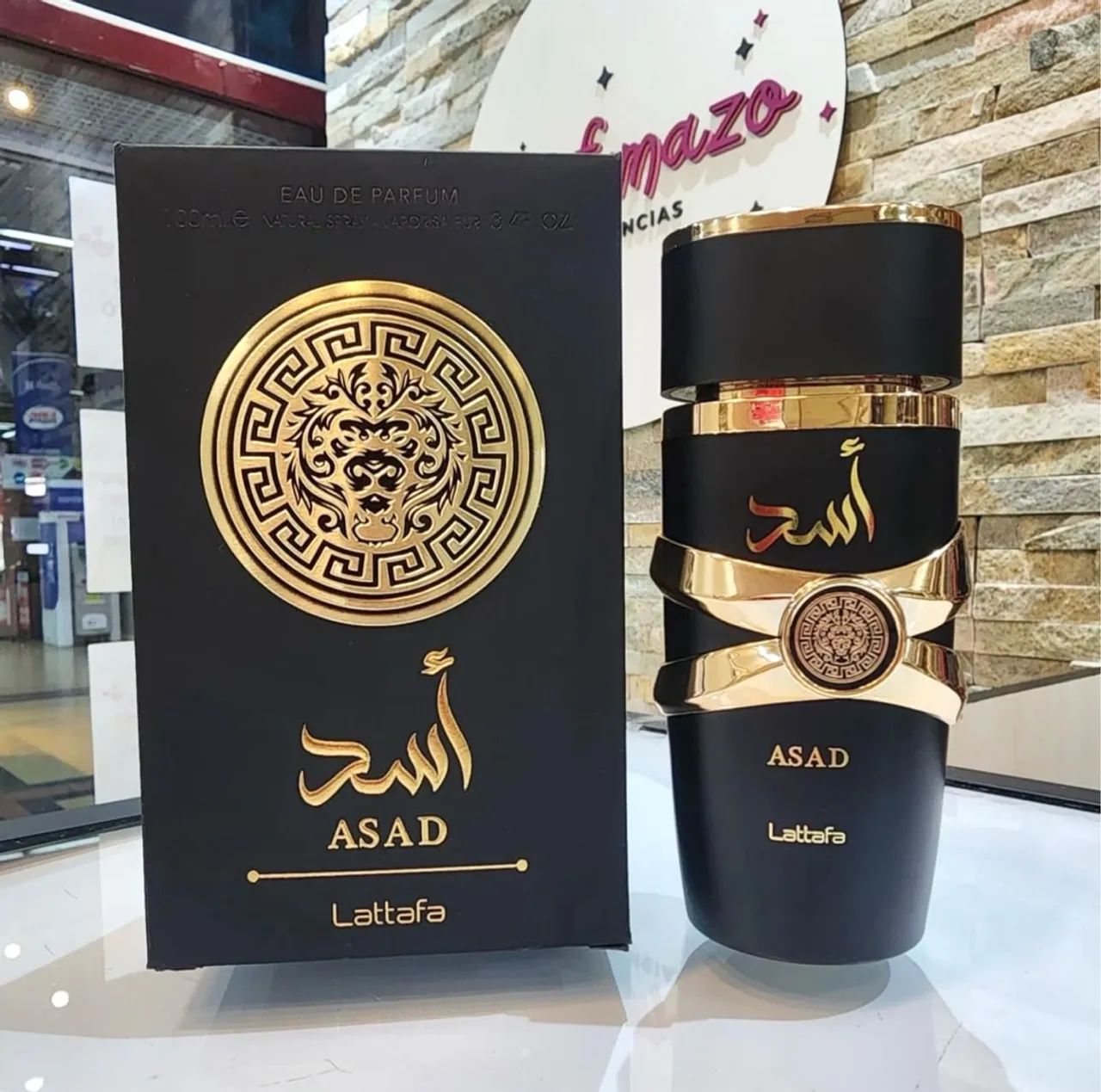 PERFUME ASAD BLACK LATTAFA - 100ML - Foto 4