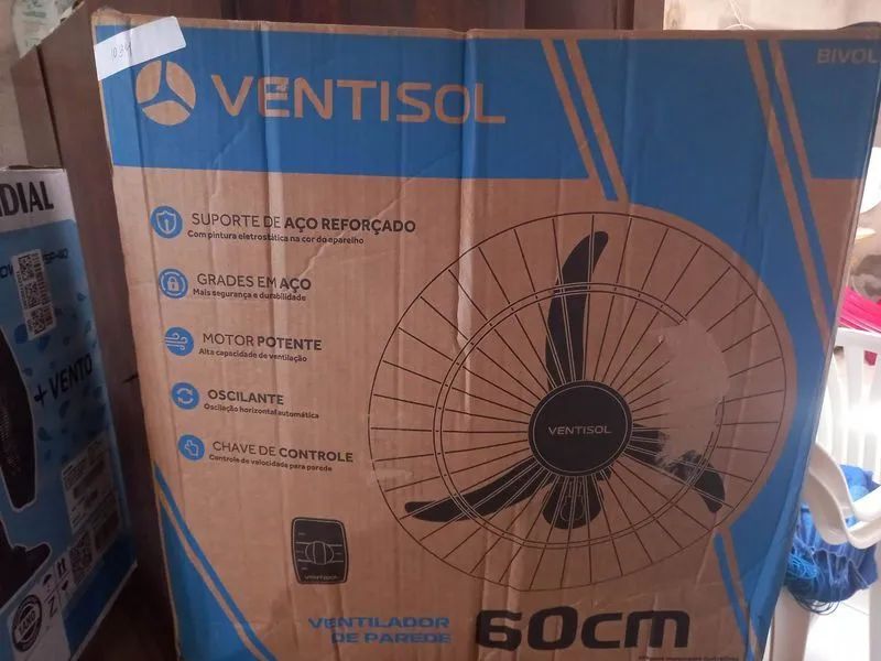 Ventilador de parede 60cm e de coluna 40cm  - Foto 3