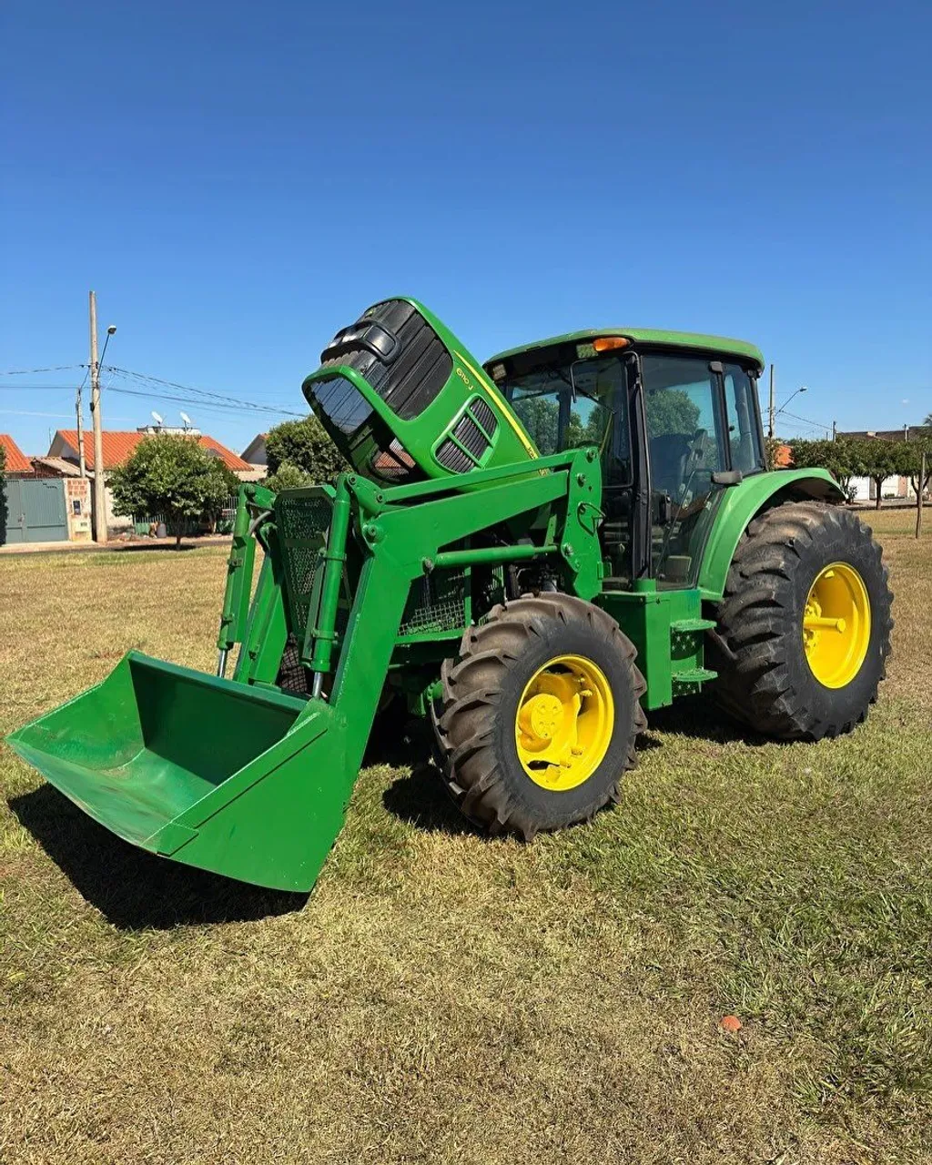 Trator John Deere 6110 - Entrada + Parcelas