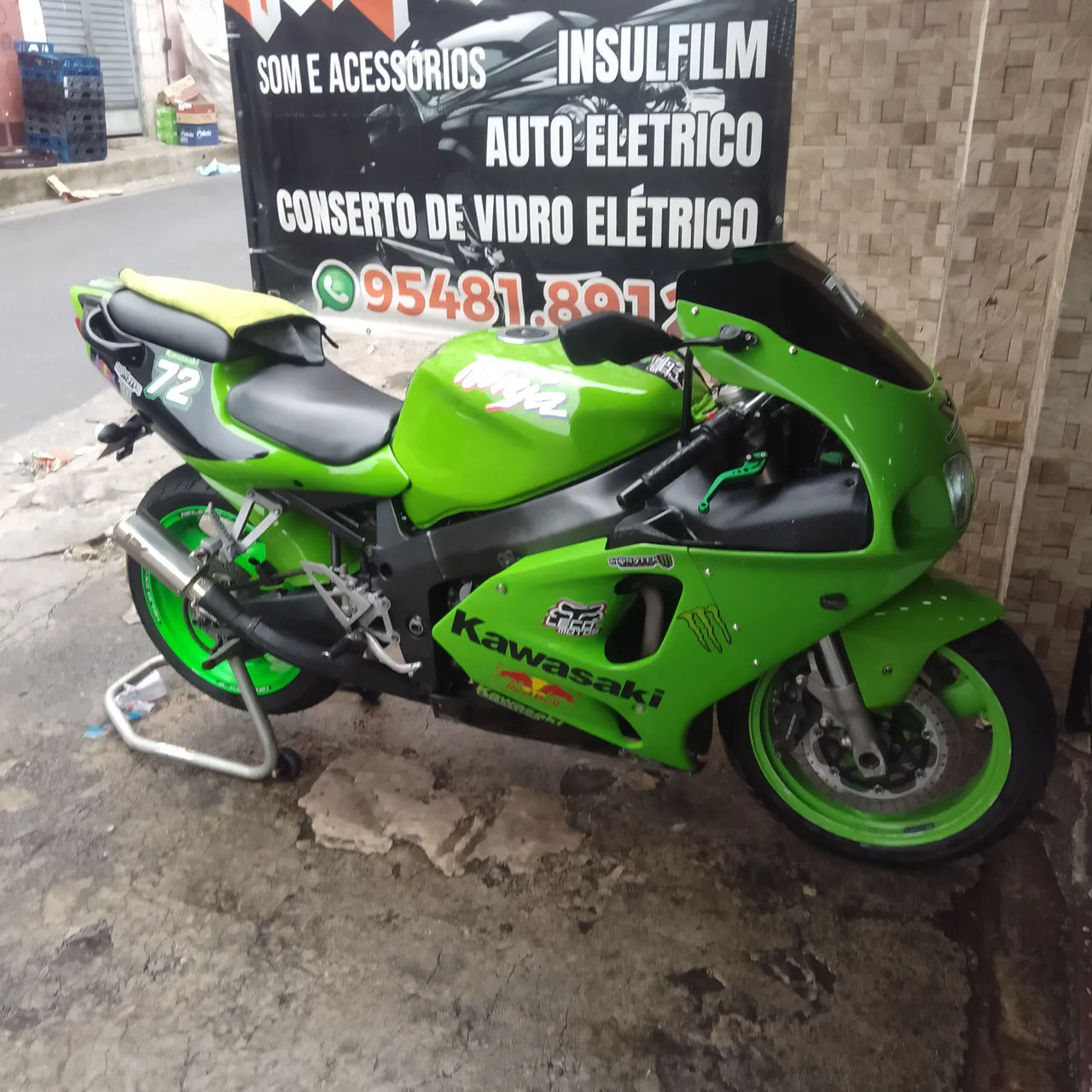 Motos Kawasaki Ninja Zx-7 750cc no Brasil