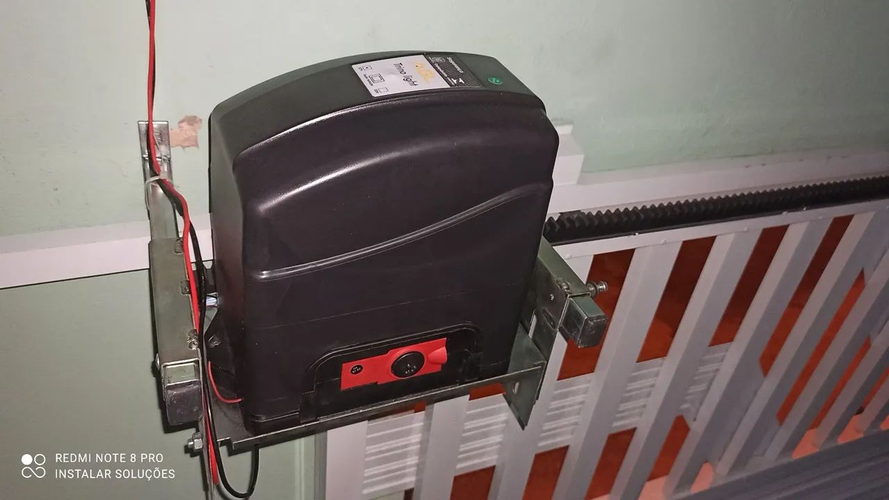 MOTOR PARA PORTÃO, CENTRAIS DE CHOQUE, PORTEIROS ELETRÔNICOS, CÂMERAS, ALARME, ELÉTRICA  - Foto 5