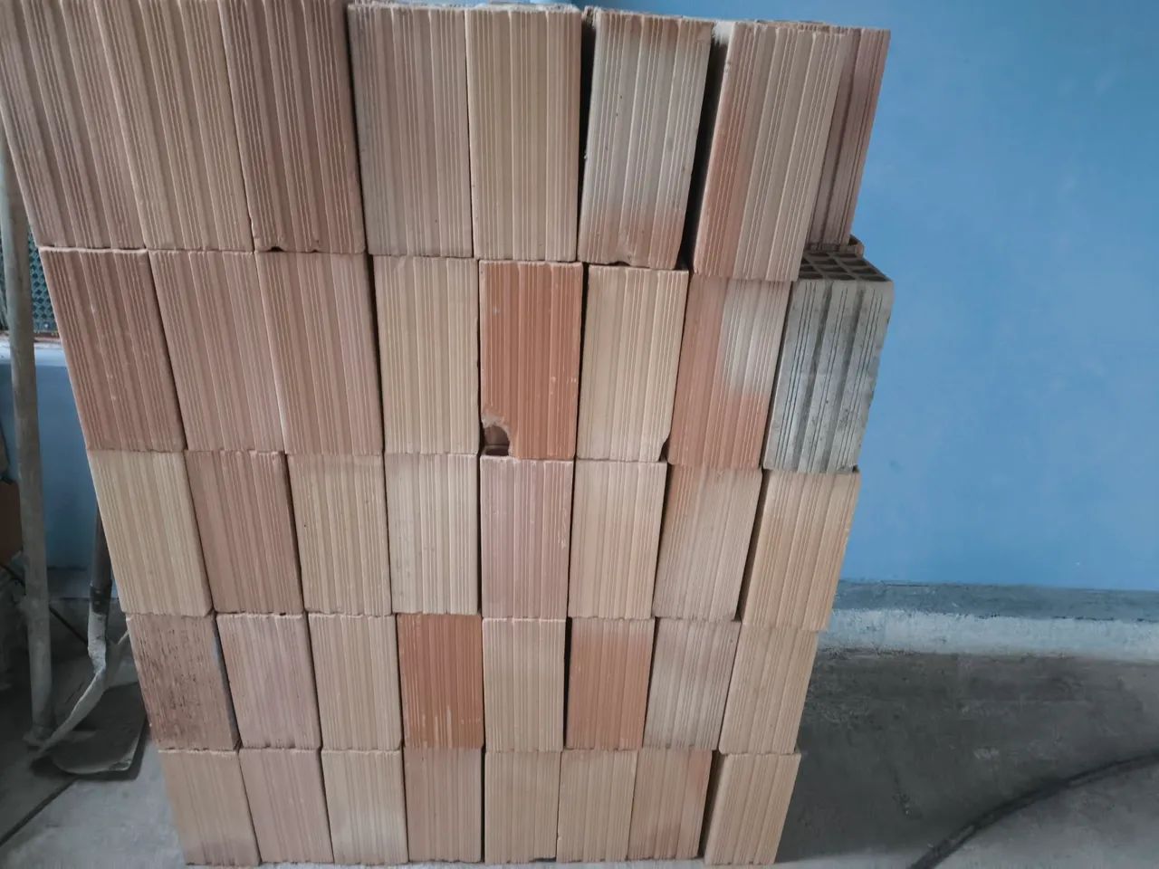 Tijolos para construção