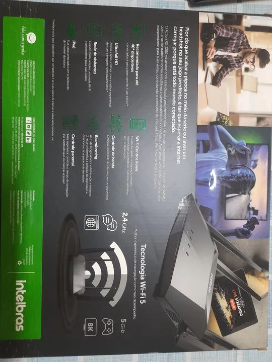 Roteador intelbras rg1200 - Foto 2