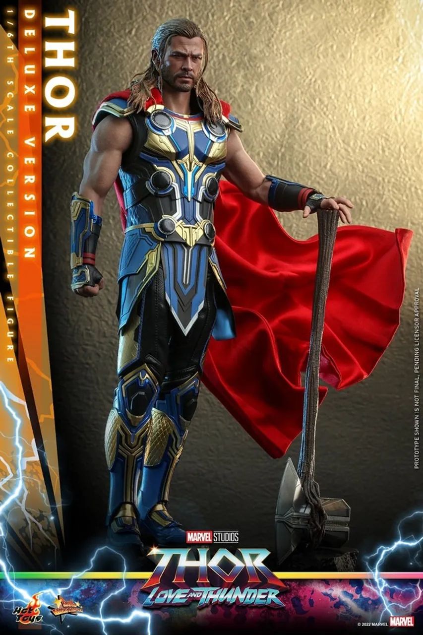 Thor Deluxe amor e trovão action figure  - Foto 5