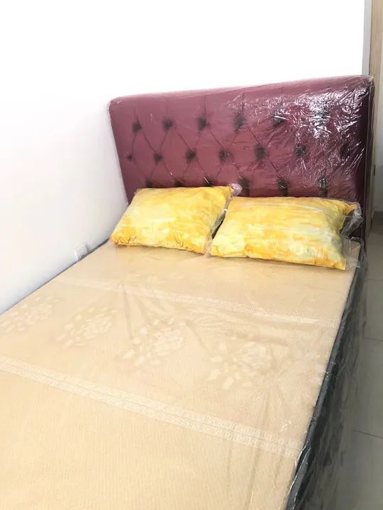 Cama Box Casal (CABICEIRA NÃO INCLUSA) - Foto 2