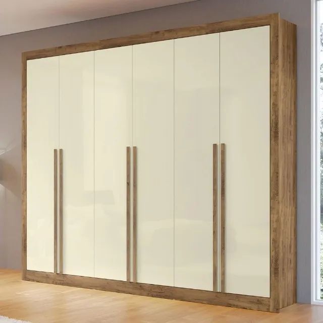 Guarda Roupa Casal 6 Portas 6 Gavetas Cannes Novo Direto da Fabrica Varios Modelos