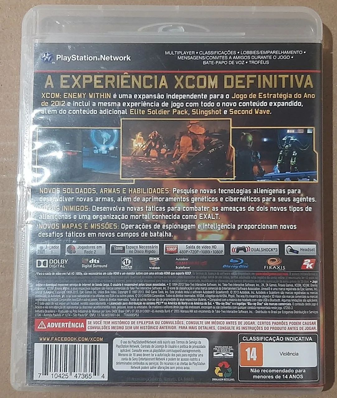 XCOM: Enemy Within - Commander Edition (PS3) semi-novo - Foto 4