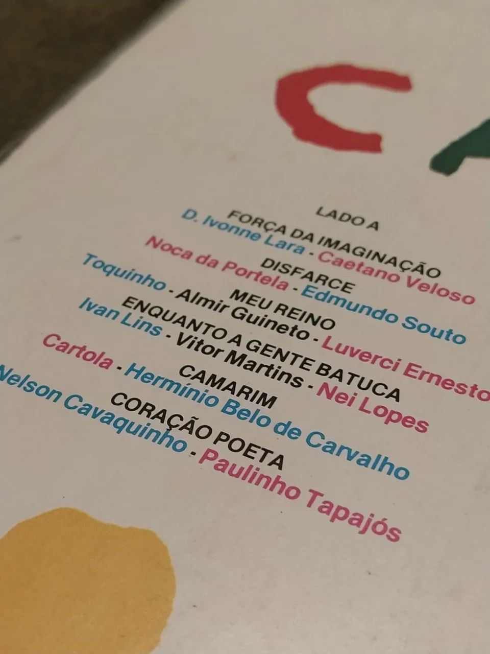 Vinil: BETH CARVALHO / Traço de união. - Foto 3