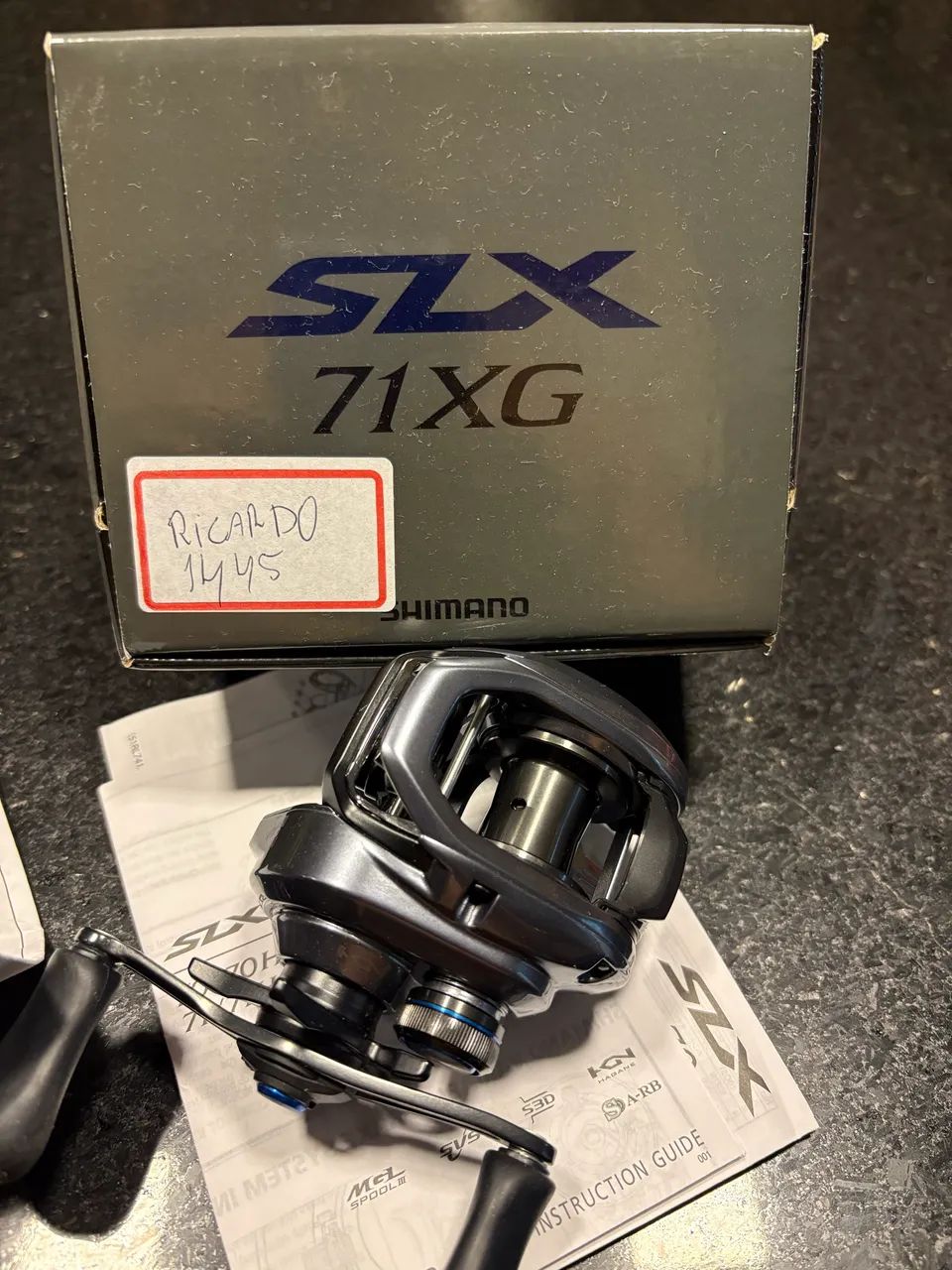 Carretilha shimano slx 71 xg NOVA original