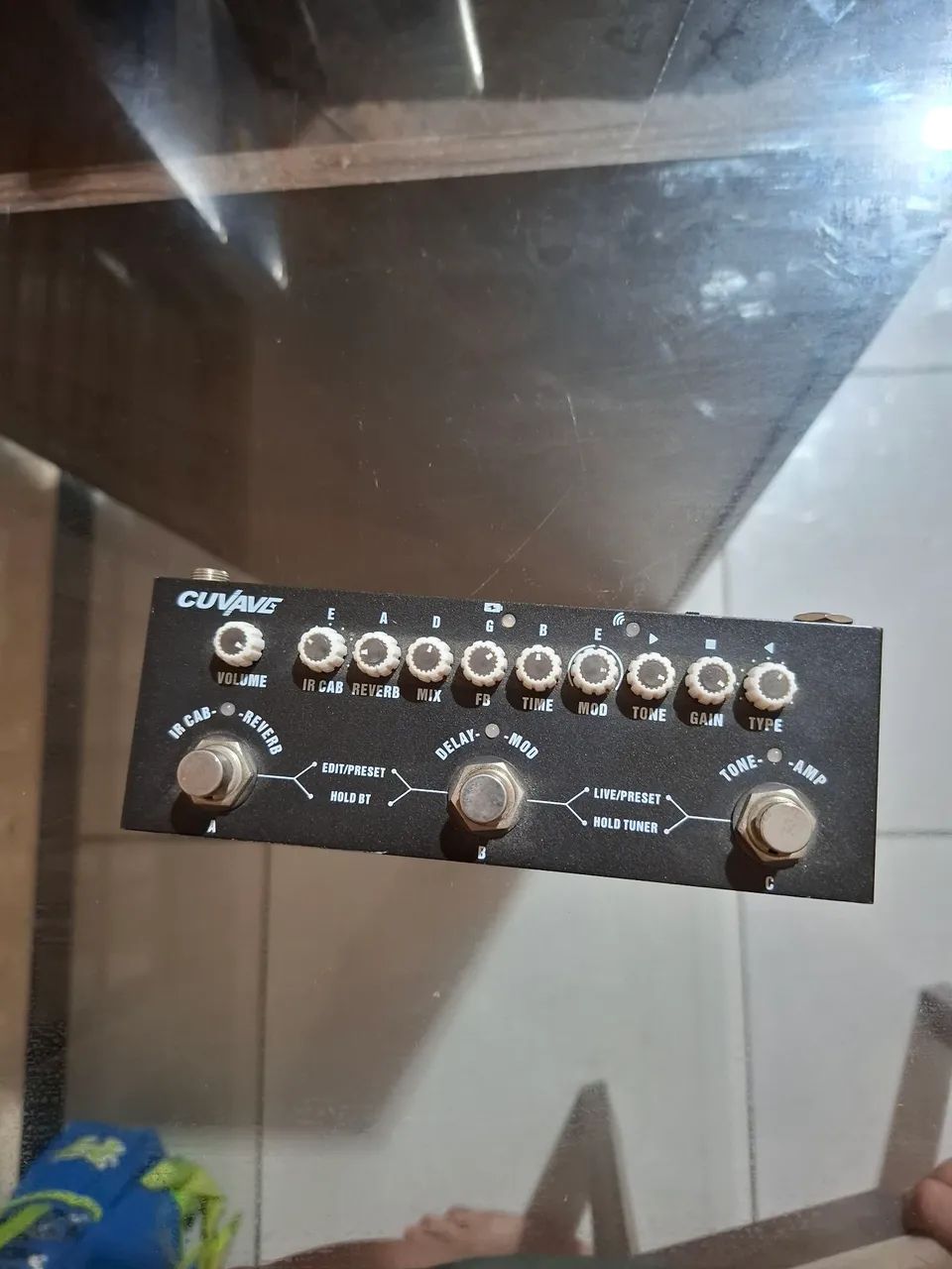 Pedal de Guitarra Cuvave Baby - Foto 3