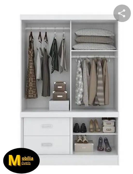 GUARDA ROUPA ESTILO -direto da fabrica - Foto 2