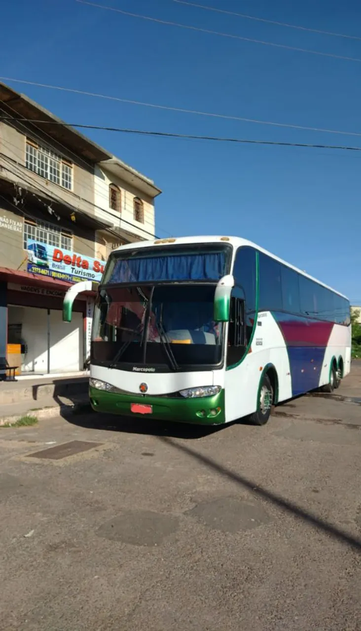 Ônibus Scania 420 eletrônico Marcopolo 1200