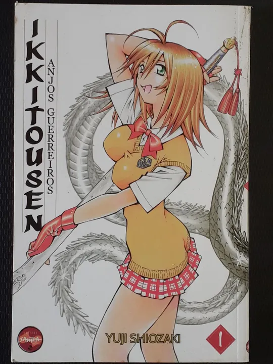 Mangá Ikkitousen - Anjos Guerreiros (Vol. 1)
