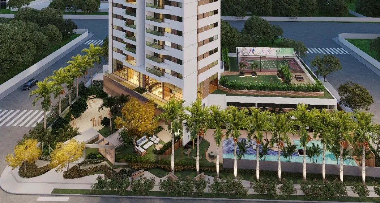 4 quartos em Boa Viagem, perto do Colégio Santa Maria