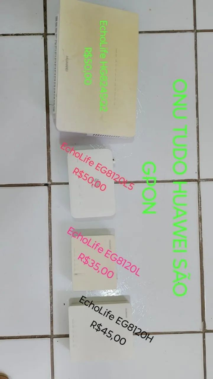 ONU GPON e roteadores wi-fi, para internet  - Foto 2
