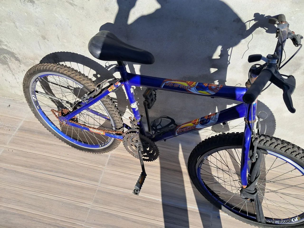 Bicicleta Infantil Superman Aro 20 - Foto 4