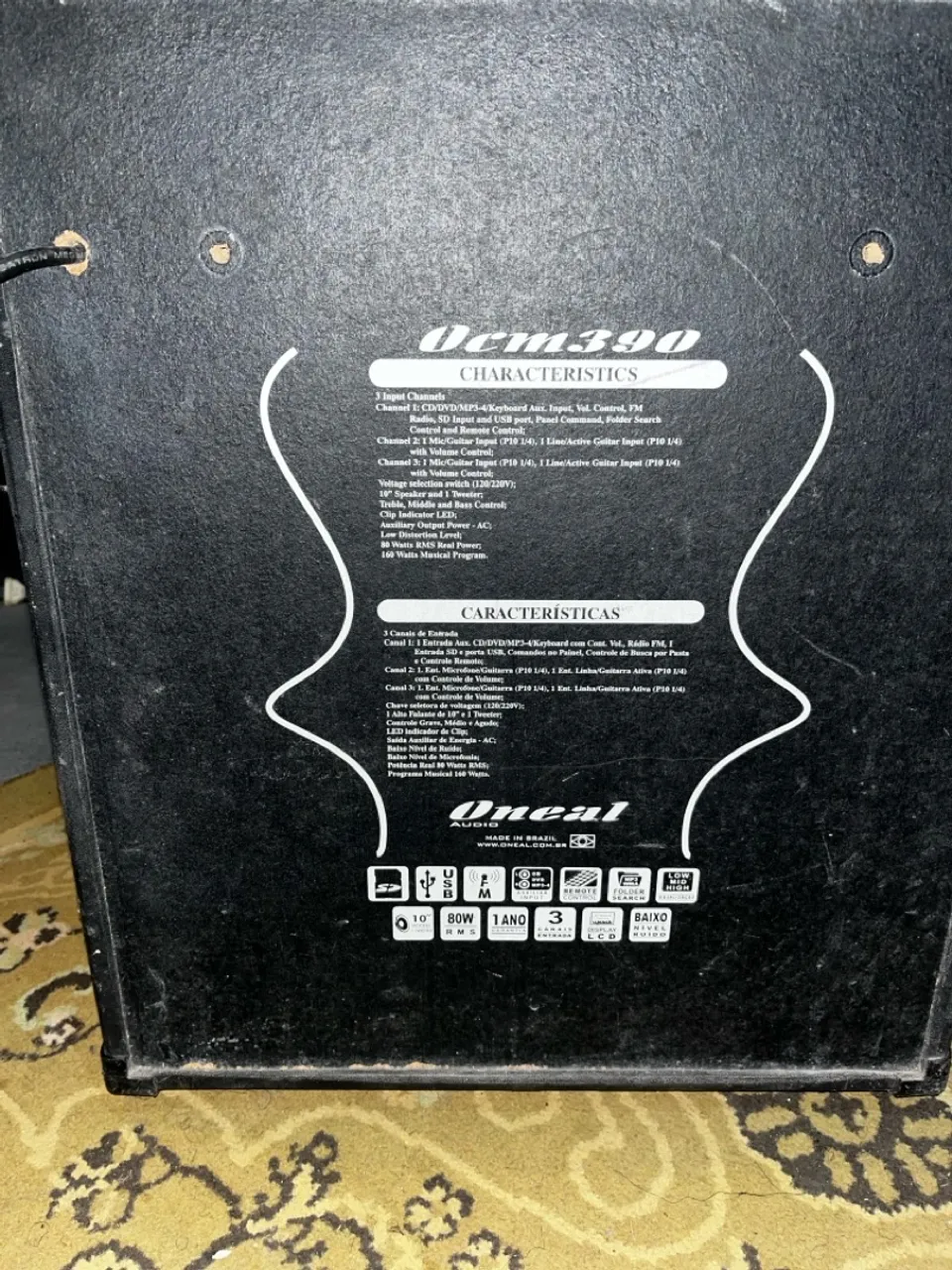 Caixa OCM 390