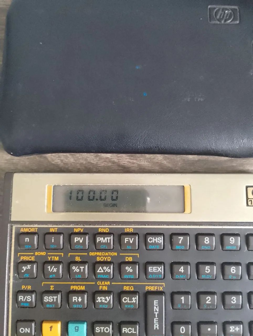 Calculadora HP 12C - Antiga - Foto 2