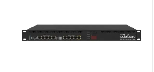 Roteador, Bridge Mikrotik Routerboard Rb3011uias-rm Preto