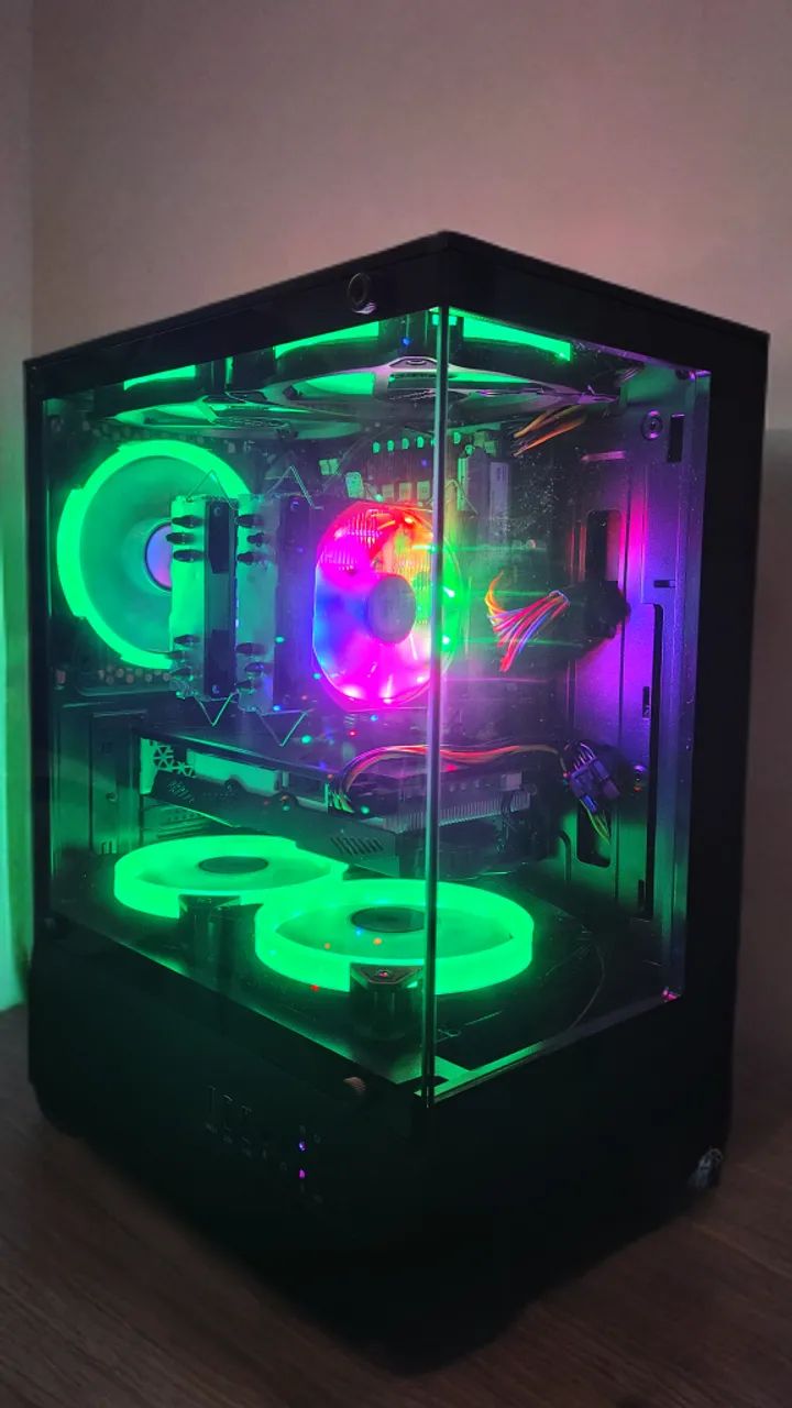 PC GAMER XEON E5-2620V4 + RX 580 8GB + SSD 512GB + RAM 16GB DDR4 + TECLADO E MOUSE !