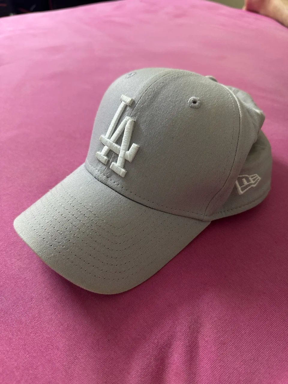 Boné cinza claro/ ORIGINAL