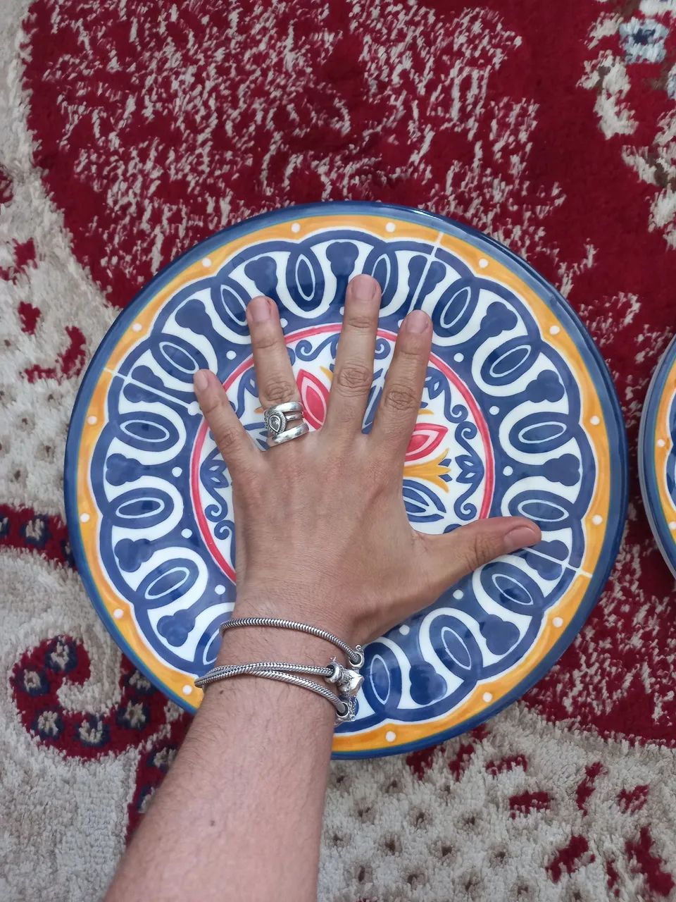 Doação,  leia o anúncio. 4 Pratos de melamine por apenas 3 reais cada - Foto 2