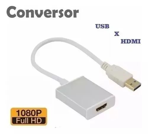 Conversor USB para HDMi - Extensor de Tela ou 2º Monitor - Foto 2