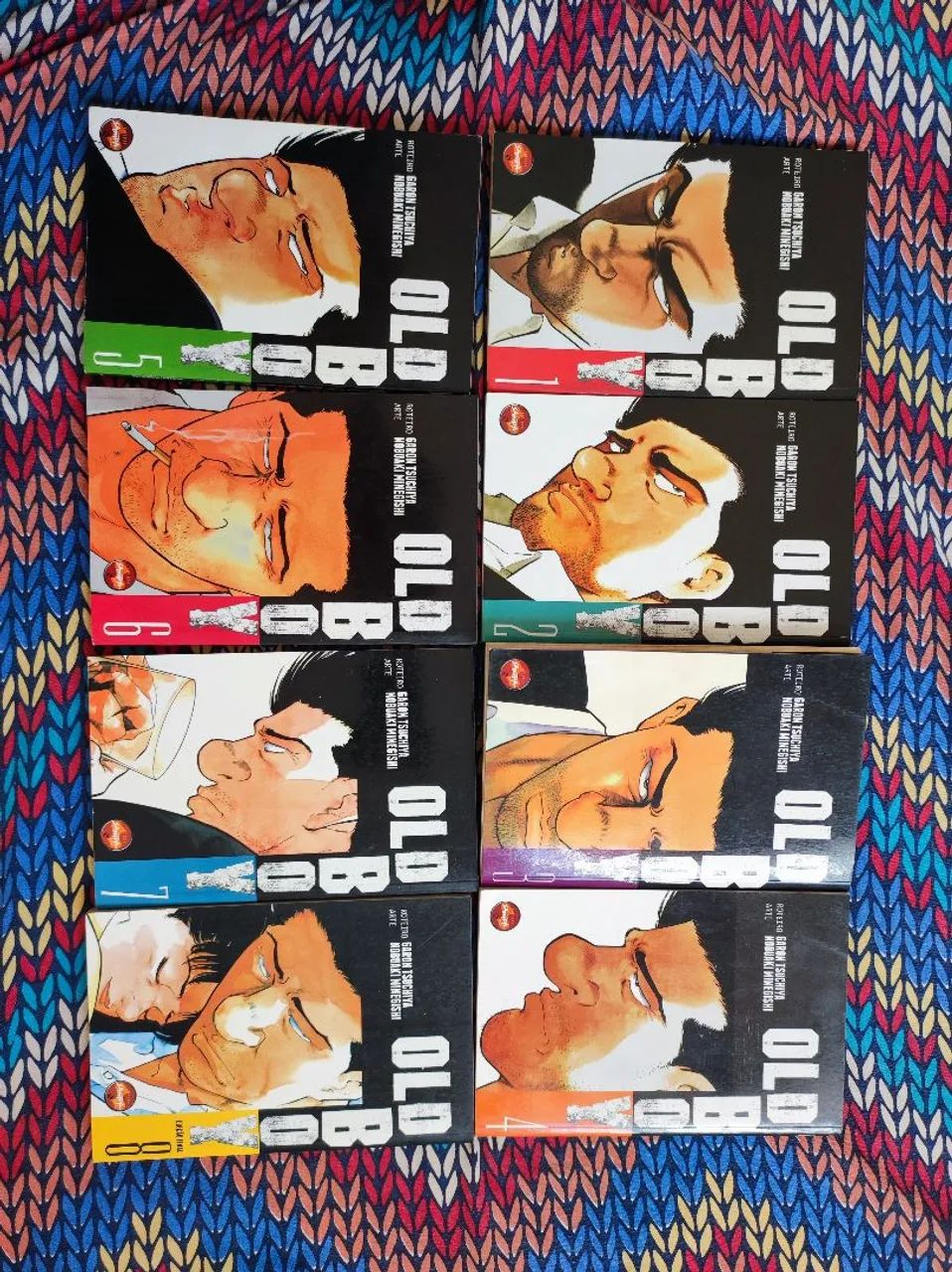 Old Boy Mangá Volumes 1 - 8 - Foto 2