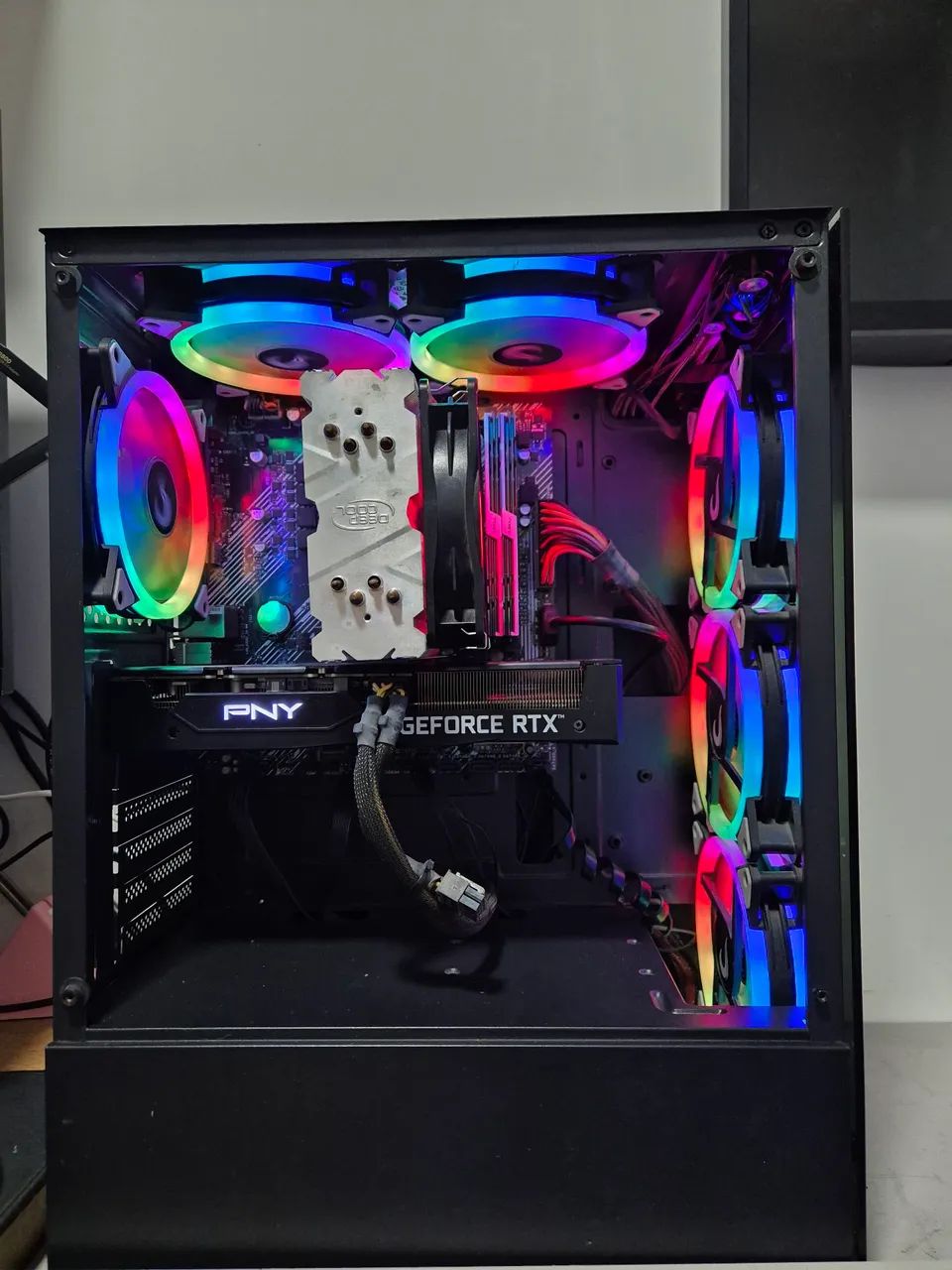 Pc Gamer  RTX 3060 Ti + Ryzen 5 5600 + Ssd Nvme M.2 + 16GB - Foto 2