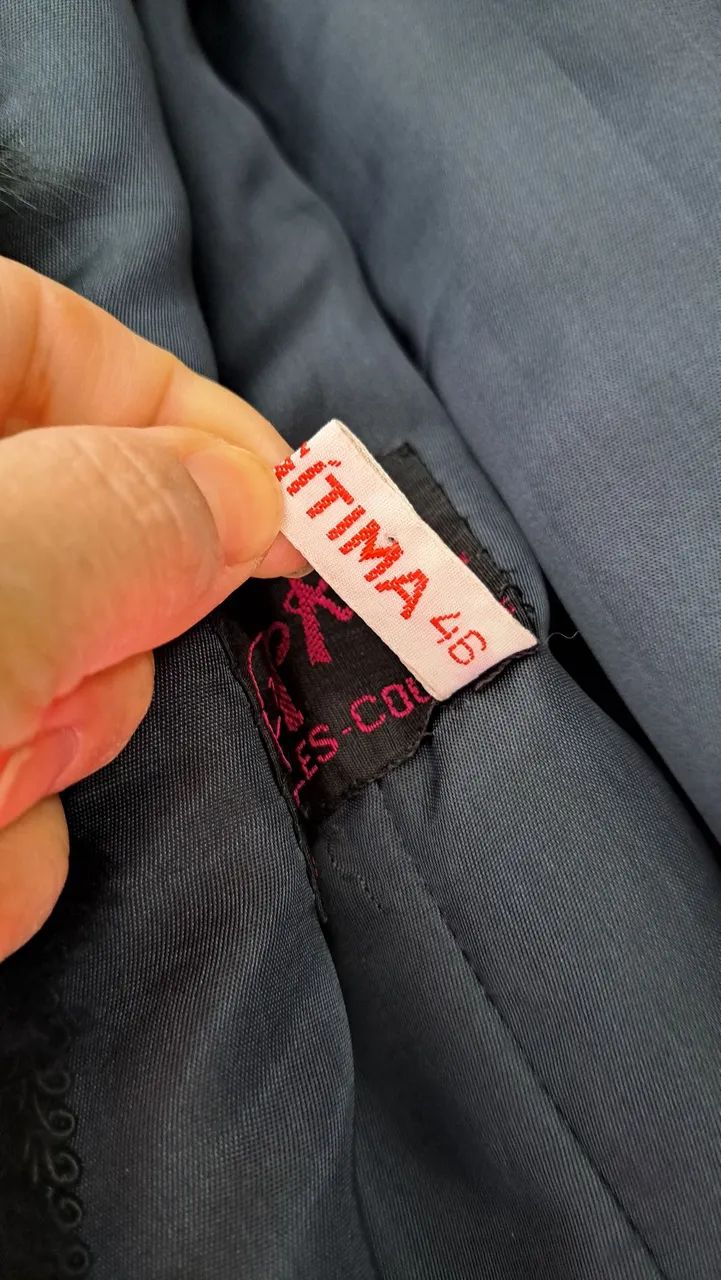 Casaco Pele legítimo Preto - Foto 5