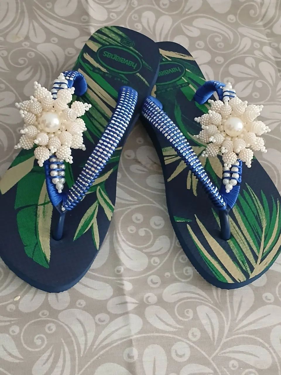 Chinelo havaianas customizados  - Foto 4