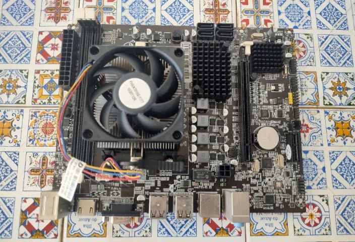 Kit Placa mãe Mancer A78FX e Athlon II X2 B22 - Foto 3