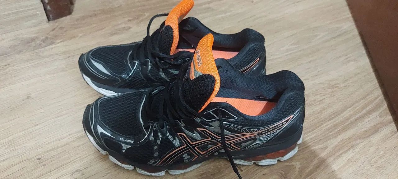 Tênis Asics Gel Nimbus Tenis Preto Para Corrida Tênis Asics Gel