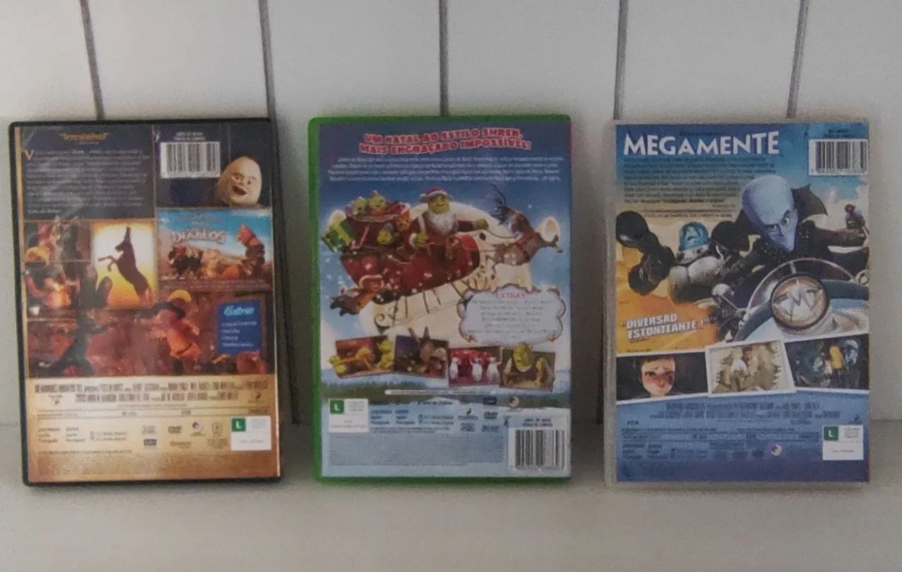 Coleção de DVDs DreamWorks: Shrek no Natal, Megamente e Gato de Botas - Foto 4