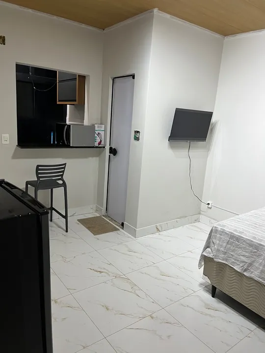 Flat mobiliado em condomínio na 603 norte