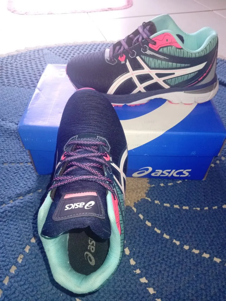 Tênis Asics Gel-Feminino - Azul Marinho