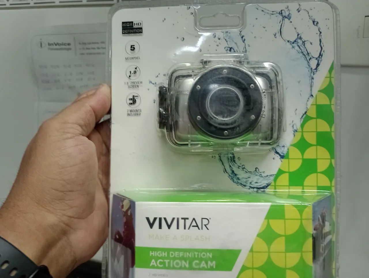 Câmera de Ação Vivitar DVR783HD - Alta Definição  estilo Go pro