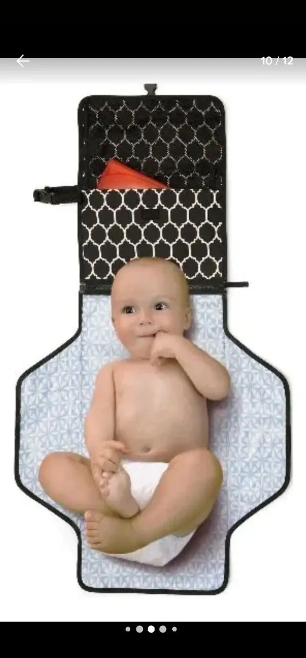 Fralda de Troca para Bebê - Impermeável e Macia