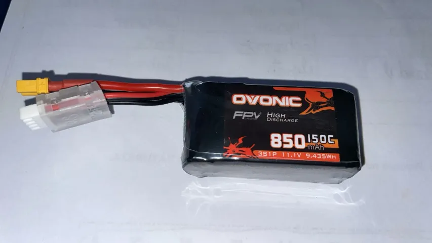 Bateria Ovonic 3S - 850mha 150c