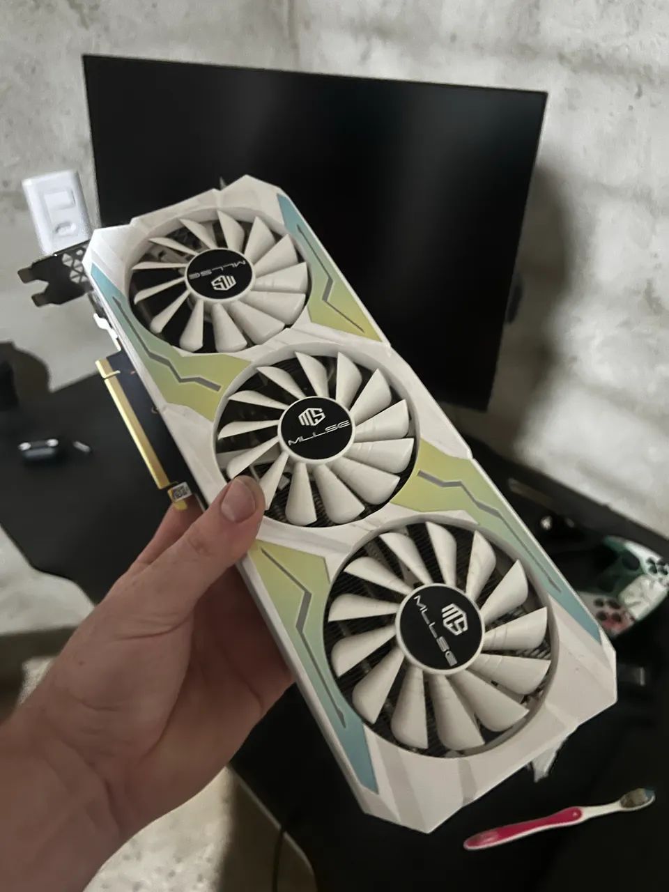 RTX 3070 MLLSE BRANCA 8GB