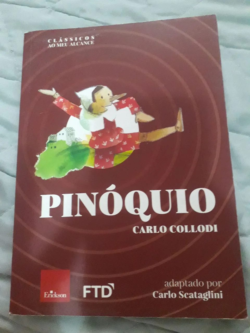 Livro Pinóquio - Carlo Collodi