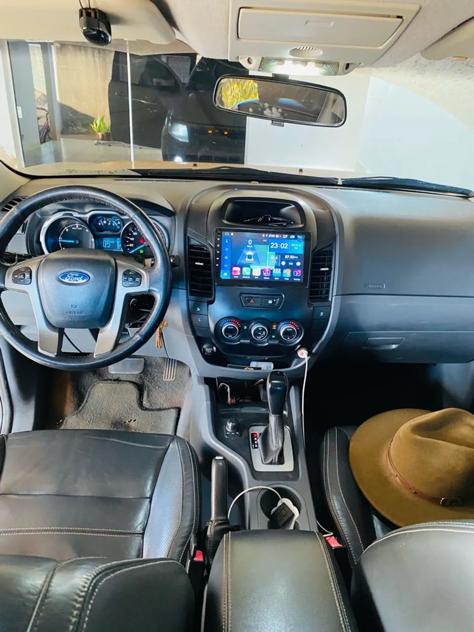Moldura 2 Din 9" Ford Ranger 2013 Até 2015 - Foto 3