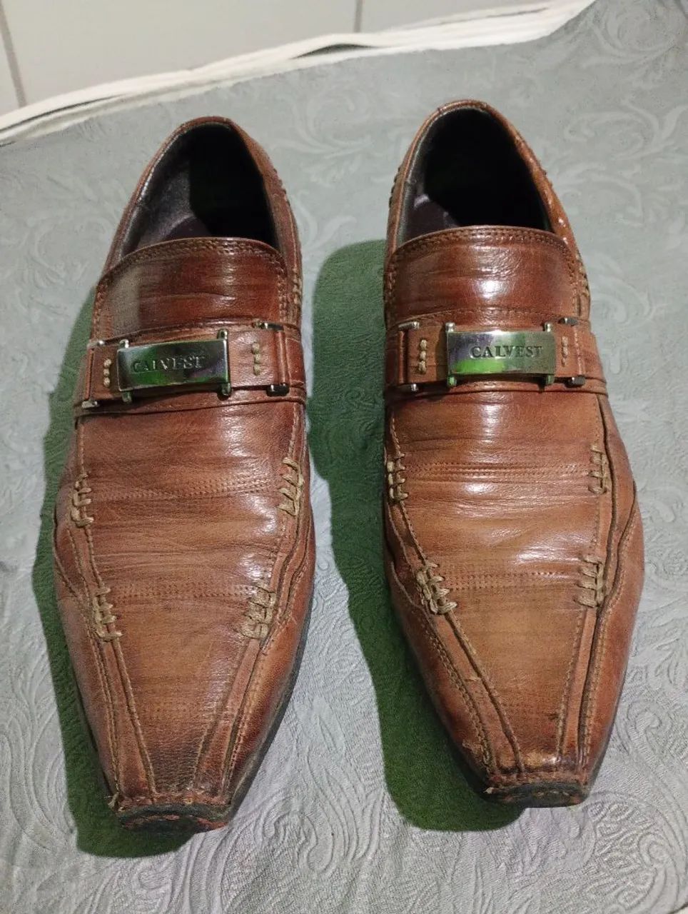 Sapatos Calvest  Marrom 