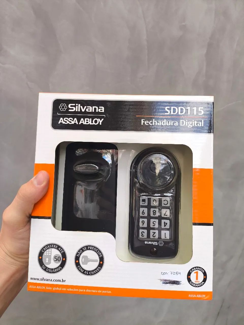 Fechadura Digital SDD115 ASSA ABLOY