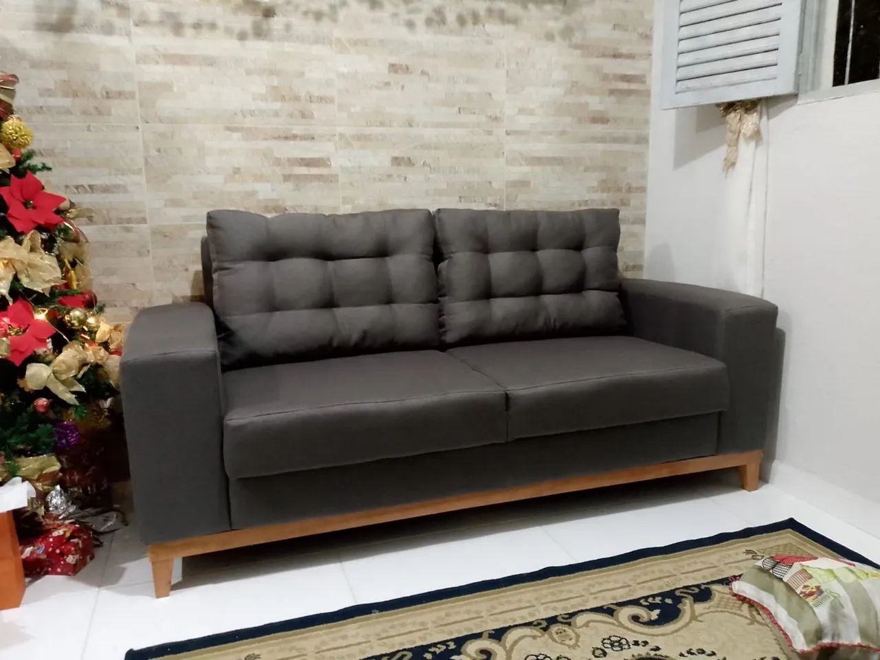 Sofá retrô linha luxo 