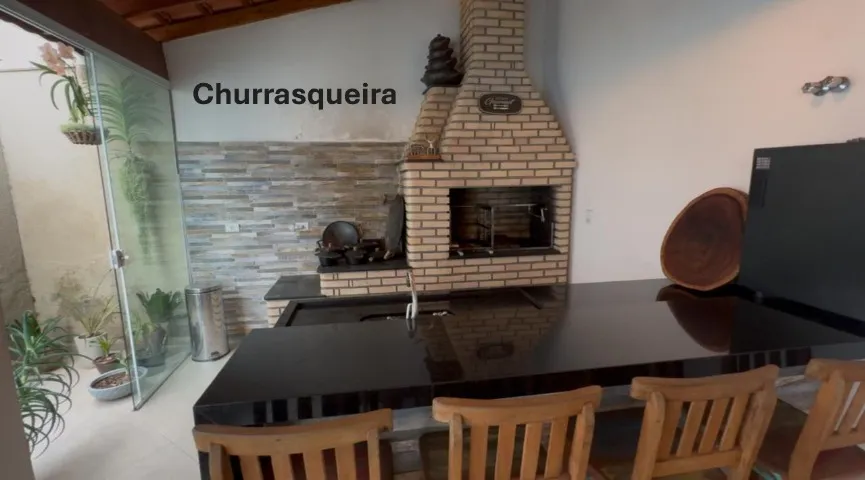 Sobrado c/ Área Gourmet, Escritório e Piso em Granito - Próx. Jacu Pêssego!